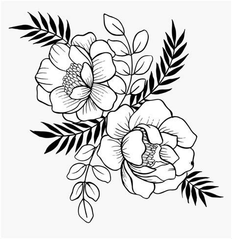 flowers png transparent background|free transparent drawn flowers png.